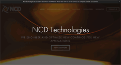 Desktop Screenshot of ncdtechnologies.com